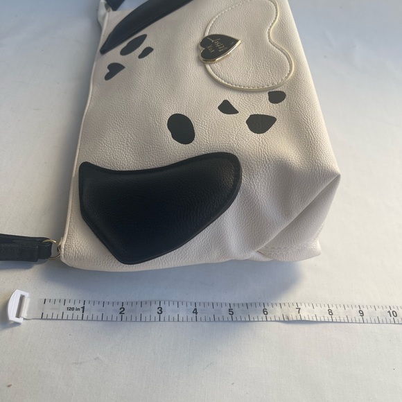 Betsey Johnson large clutch - wristlet zip new without tag - Picture 7 of 9